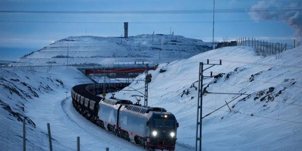 Photo – Interpipe has supplied wheels for ore-carrying trains in Scandinavia