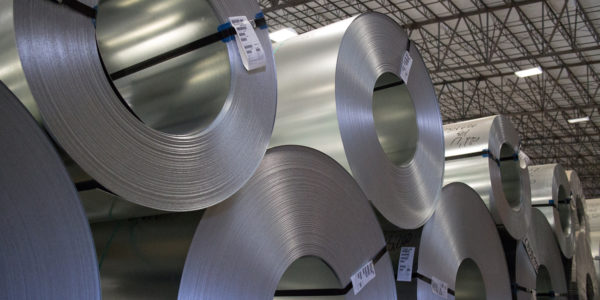 Photo – Nucor has raised the price of hot-rolled coil to $1,105 per ton