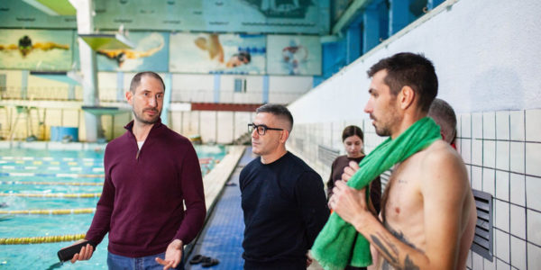 Photo – Metinvest plans to expand its rehabilitation program for veterans through swimming