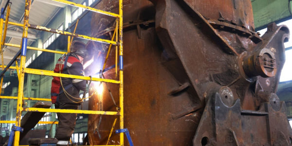 Photo – Kametstal set up a new direction in the repair of pig iron ladles
