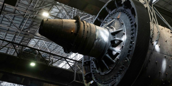 Photo – Central Mining replaced two mills at the enrichment plant