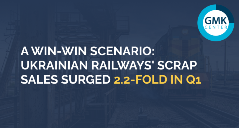 Photo – A win-win scenario: Ukrainian Railways’ scrap sales surged 2.2-fold in Q1
