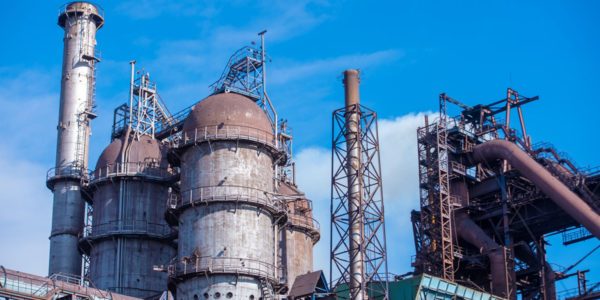Photo – Kametstal is carrying out a major overhaul of blast furnace No. 9