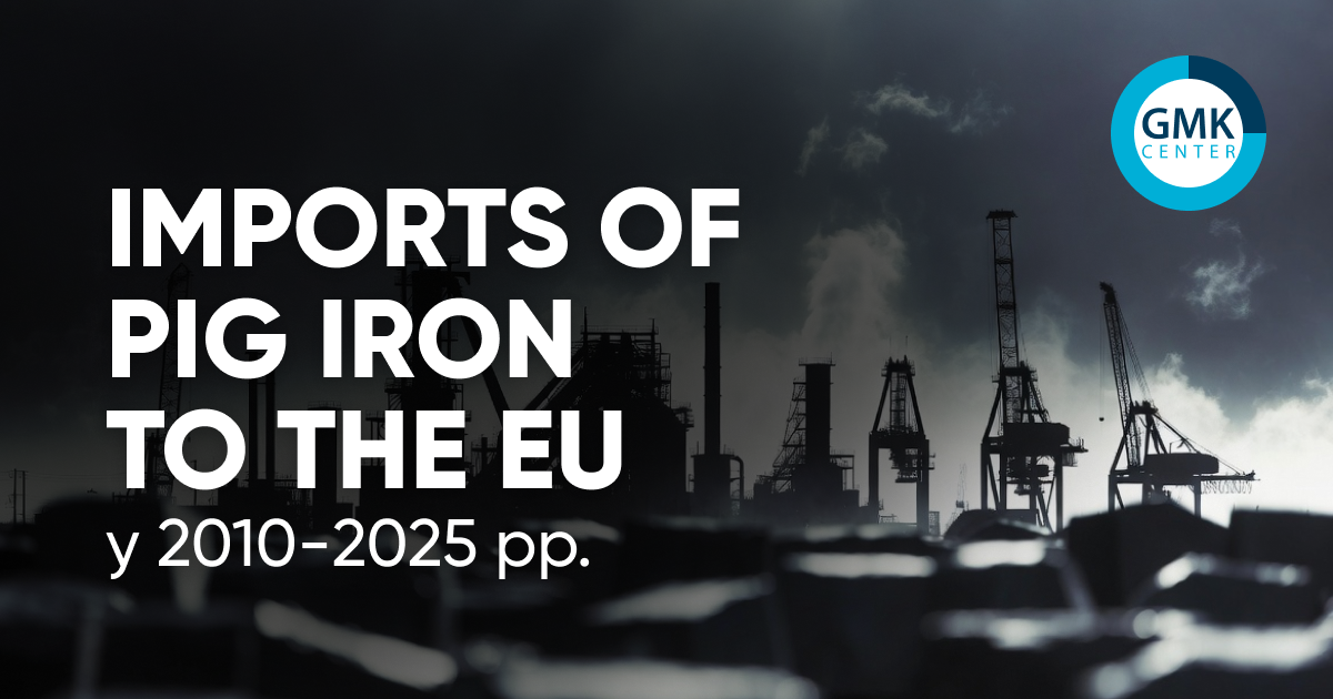 Impor pig iron ke UE: tren tahun 2010-2025