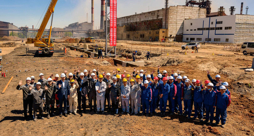 Photo – Qarmet has begun construction of a new bar rolling mill