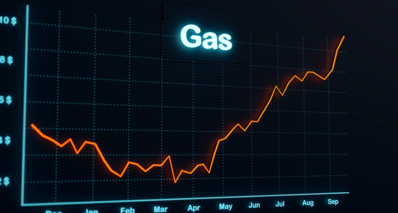 Фото – Європейські ціни на газ у першій половині травня склали €44-49/МВт·год