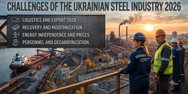 Photo – A deadly combination: why 2026 could be a turning point for the Ukrainian steel industry