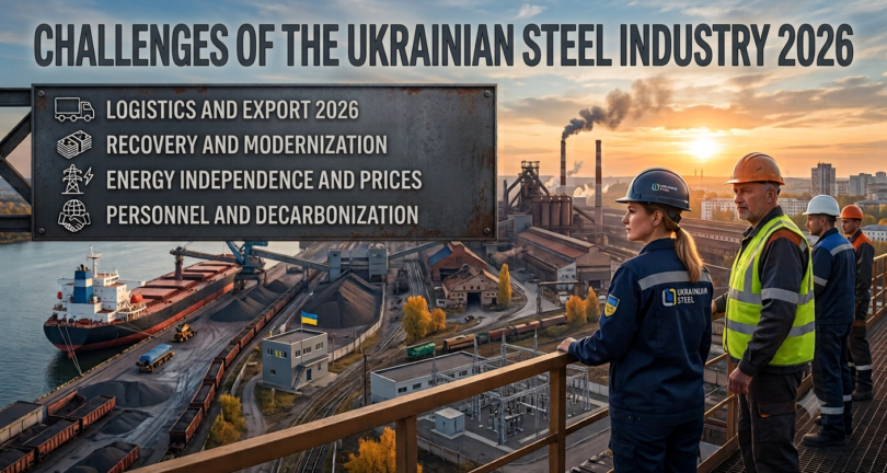 Photo – A deadly combination: why 2026 could be a turning point for the Ukrainian steel industry